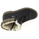 Damen Stiefeletten Boots Stiefel Booty Gefütterte Winterschuhe Schuhe Warmfutter – Bild 5