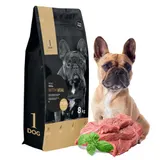 Hundefutter Trockenfutter Hund 8kg getreidefrei mit Kalb für kleine Rassen 1DOG – Bild 1