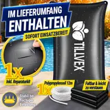 tillvex® Poolkissen Winter XXL Luftkissen Abdeckung Kissen Winterkissen für Pool – Bild 8