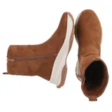 Damen Stiefeletten mit Reißverschluss Ital-Design 5718 in Camel – Bild 2