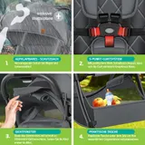 KIDIZ® Kinderwagen klappbar Reise Buggy Faltbar Kinder Sportwagen 0-48 Monate – Bild 5