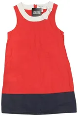 Cyrillus Kleid Mädchen Mädchenklied Dress Gr. 116 Baumwolle Mehrfarbig #vtwozkl – Bild 1