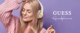 Guess Bluetooth 5.3 Wireless Headphones On-Ear 4G Script Logo pink / Gold – Bild 4