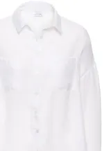 Damen Bluse weiß weich fallend als Knotbluse pflegeleicht Größe 34 bis 48 neu 05 – Bild 3