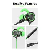 Komfortables In Ear Gaming Headset für typ C 3,5 mm Dual Mikrofon mit – Bild 7