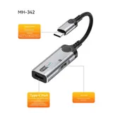 Kompakter für usb-c 3,5mm Adapter mit 60W Schnellladegerät und LED Ladeleuchte – Bild 4