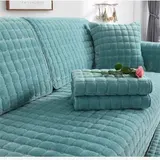 Universell Sofaüberwurf Sofabezüge Sofaschoner Couchbezug Rutschfest Mat Covers – Bild 4