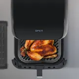 Heißluftfritteuse Airfryer Fritteuse Air Fryer Frittieren Heißluft Schwarz – Bild 4