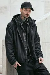 Brandit Herren Herbst Winter Jacke Regenjacke Windbreaker Outdoor Übergangs – Bild 3