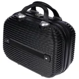2 tlg Hartschalen Kofferset Reisekoffer Trolley Koffer TSA Kosmetiktasche Beutel – Bild 12