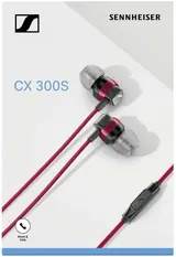 Sennheiser CX 300S In-Ear-Kopfhörer mit Universal Smart Remote ̶̶ Rot Rot/Ausflu – Bild 3