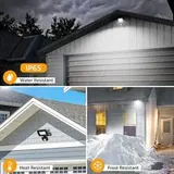 LED Strahler Außen Fluter 10W-100W mit Bewegungsmelder Scheinwerfer Garten Lampe – Bild 7