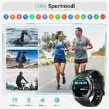 Blackview Für Xiaomi Android Smartwatch Herren Taktisch Militär Bluetooth Anrufe – Bild 5