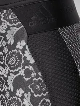 Adidas Stella McCartney Damen Sport Shirt Leggings Hose "Set" Gym Blumen schwarz – Bild 14