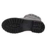 Damen Boots Stiefeletten Stiefel Winterschuhe Gefütterte Schuhe Schnür-Booty – Bild 4