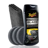 Kunststoffpflege Set Auto Innen Außen Meguiars Ultimate Black Auffrischer Pflege – Bild 1