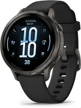 Venu® 4 (41mm) Fitness-Smartwatch mit Silikon-Armband (18mm) schwarz/schiefergrau – Bild 1