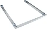 APCL 001 Wasch-Trocken-Verbindung Waschmaschinen/Trockner Zubehör edelstahl – Bild 1