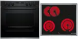 MKH63SP3 Herdset HEG278AB3 + NKH645GA2M schwarz/edelstahl – Bild 1