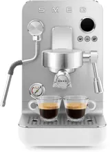 EMC02WHMEU Siebträgermaschine weiß matt, Milchbehälter, 15 bar, 1,7 l – Bild 1