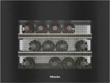 KWT 7112 iG Einbau-Weintemperierschrank obsidianschwarz – Bild 1