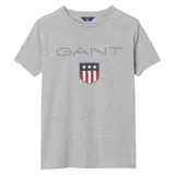 GANT Jungen T-Shirt - Teen Boys SHIELD Logo, Kurzarm, Rundhals, Baumwolle, un... – Bild 1