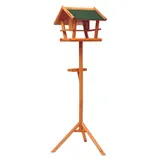 PawHut Vogelhaus Vogelvilla Futterhaus Vogelhäuschen Vogel mit Ständer   Aosom – Bild 1