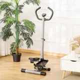 HOMCOM Stepper Heimtrainer Fitnessgerät mit Handgriff für Bein- und Po-Training, LCD-Bildschirm, verstellbare Geschwindigkeit   Aosom.de – Bild 3