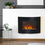 HOMCOM Elektrokamin elektrischer Wandkamin 65 x 11,4 x 52cm, Kaminofen für gemütliche Atmosphäre   Aosom.de – Bild 3
