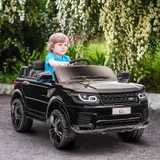 HOMCOM Kinder Elektroauto, mit 2,4 G Fernbedienung, mit Sicherheitsgurt, Musik, Hupe, Scheinwerfer, Kinderauto bis 5 km/h, für 3-5 Jahre   Aosom – Bild 3