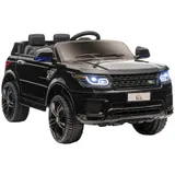 HOMCOM Kinder Elektroauto, mit 2,4 G Fernbedienung, mit Sicherheitsgurt, Musik, Hupe, Scheinwerfer, Kinderauto bis 5 km/h, für 3-5 Jahre   Aosom – Bild 1