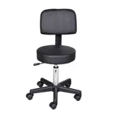 HOMCOM Rollhocker Arbeitshocker Kosmetikhocker Drehhocker Hocker Profi Salon   Aosom – Bild 1