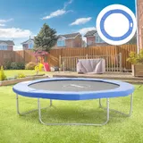 HOMCOM Trampolin Zubehör Set Randabdeckung Sicherheitsnetz Wetterplane für 8ft-15ft Ø 305cm Blau für sicheren Sprungspaß   Aosom.de – Bild 3