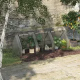 Outsunny Gewächshaus Treibhaus Tomatenhaus 270x90x90 cm, Frühbeet aus Weißem Kunststoff, ideal für Pflanzen & Gemüse   Aosom.de – Bild 3