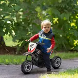 HOMCOM Elektro-Kinder-Crossbike, Honda CRF450RL Lizenz, Soundeffekte, 3 Räder, 3 km/h, 6V Batterie, Kinder 18-36 Monate, Grau   Aosom – Bild 3