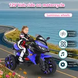 kids motorcycle,ride on motorcycle,electric motorcycle for kids, 3 wheels motorcycle toy two motor – Bild 3
