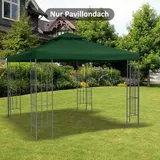 Outsunny Pavillondach Ersatz 3x3m Kohlegrau Polyester wasserabweisend für Metall- & Gartenpavillon   Aosom.de – Bild 3