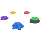 ZONEKIZ Stapelspielzeug, rutschfest, Flusssteine, Balancespiel, bis 80 kg  Aosom.de – Bild 1