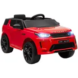 AIYAPLAY Kinder Elektroauto 12V Kinderauto mit 2,4G Fernbedienung, Musik, Hupe, Elektrofahrzeug mit LED-Lichtern, USB/MP3-Anschluss, 3-5 km/h, für Kinder 3-6 Jahre, Rot   Aosom – Bild 1