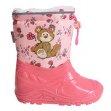 Gummistiefel Kinder Stiefel Regenstiefel Nici Thermostiefel Unisex Pink Bär – Bild 2