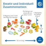 Bieco Holz Geburtstagszug Waldtiere - ab Geburt – Bild 1