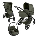 Abc Design Kombikinderwagen Salsa Core Trio-Set inkl. Babyschale Calla oliv – Bild 3