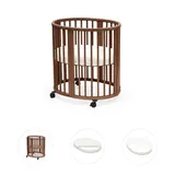 Stokke® Sleepi™ Bundle Sleepi Mini inkl. Matratze und Spannbetttuch – Bild 3