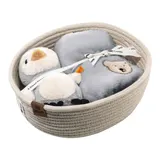 Steiff Geschenkset Lio Pinguin mit Rassel und Latz – Bild 3