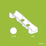 Hubelino Kugelbahn Erweiterung Kugelfalle – Bild 5