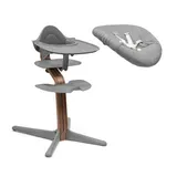 Stokke® Nomi Bundle Hochstuhl Walnuss inkl. Newbornset, Babyset und Tray – Bild 1