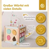 Bieco Motorikwürfel Berry XXL Holz FSC - ab 1 Jahr – Bild 4