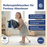 Bieco Steckenpferd Einhorn Luna aus Holz – Bild 1