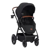 Kinderkraft Kombikinderwagen B-TOUR 3in1 Trio-Set inkl. Babyschale MINK PRO schwarz – Bild 1