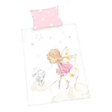 Baby Best Renforcé Wende-Bettwäsche Little Fairy 40x60 / 100/135 cm – Bild 1